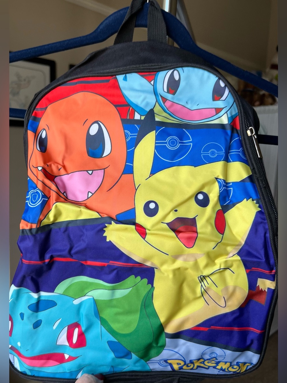 Pokemon Kids Backpack NEW - Yellow Pikachu Design - Picture 3 of 9